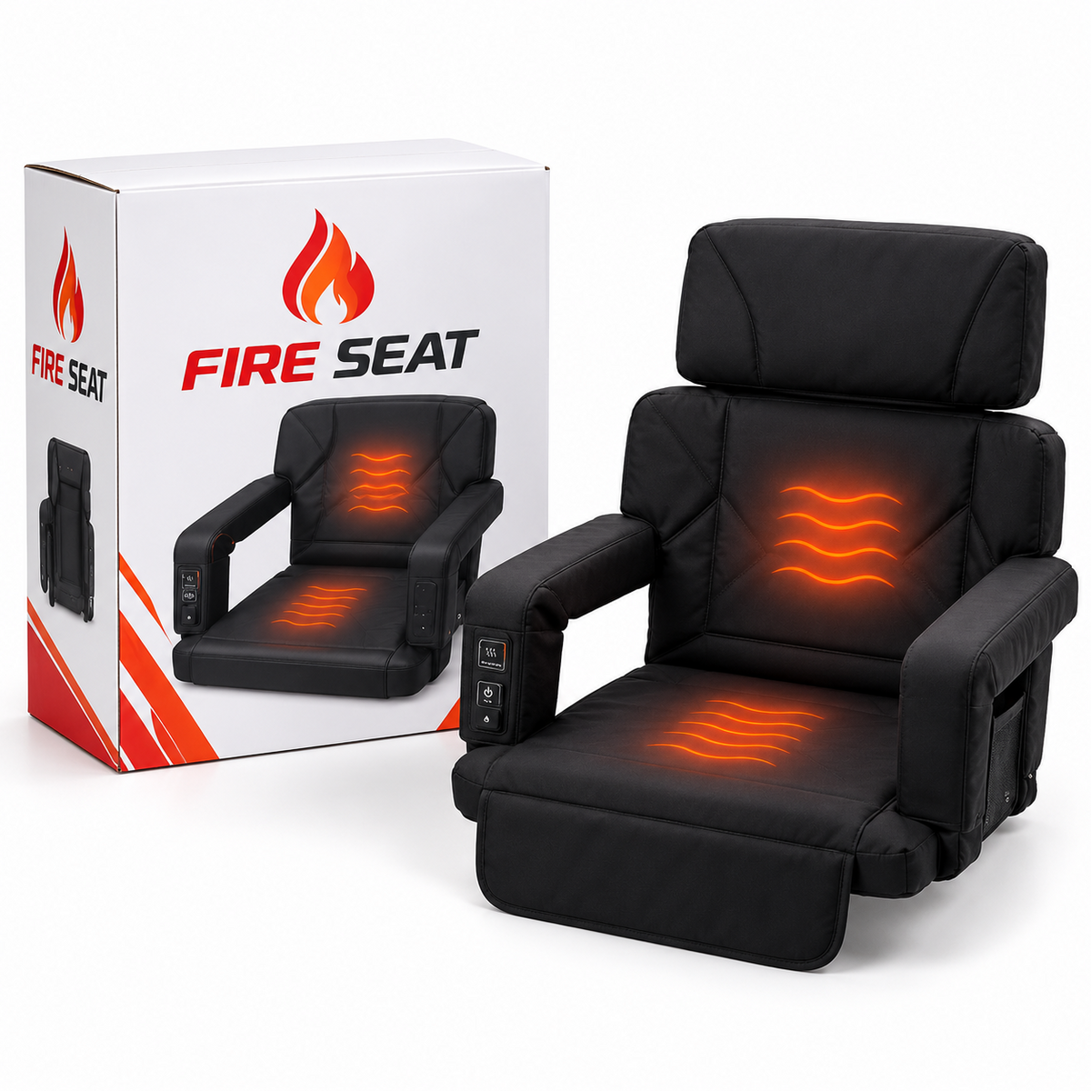 Fire Seat box and heated seat